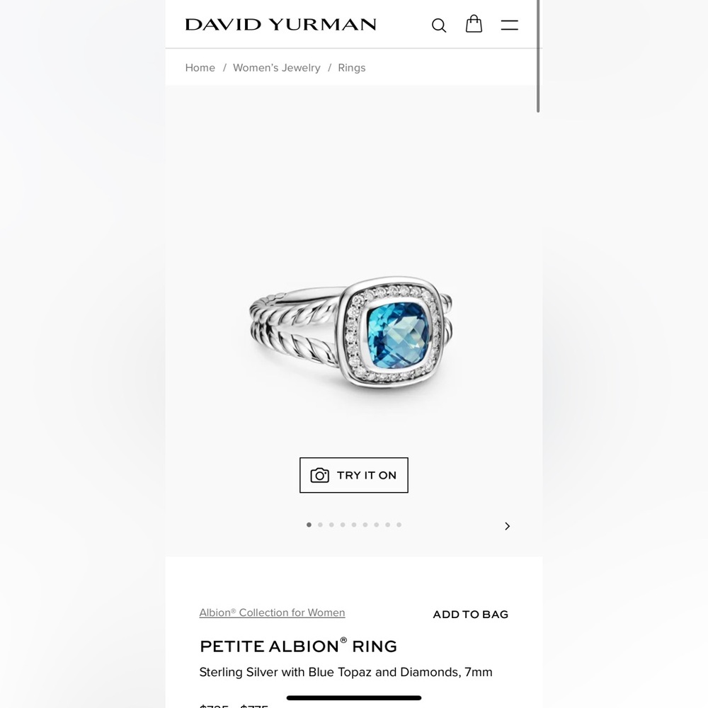 David Yurman Petite Albion Ring